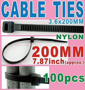 Cable Tie _200x3.6mm _black       